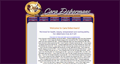 Desktop Screenshot of caradobe.com